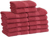 Image of Salon Towels (12-Pack- 16x27 inches) -100% Rinspun Cotton- Gym-Salon-Spa Hand Towel 3 lb/dz - Maz Tex Supply