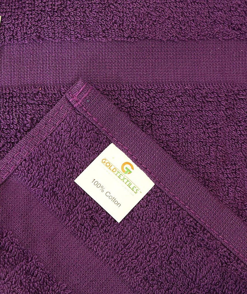 Salon Towels (12-Pack- 16x27 inches) -100% Rinspun Cotton- Gym-Salon-Spa Hand Towel 3 lb/dz - Maz Tex Supply