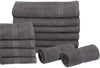 Image of Salon Towels (12-Pack- 16x27 inches) -100% Rinspun Cotton- Gym-Salon-Spa Hand Towel 3 lb/dz - Maz Tex Supply