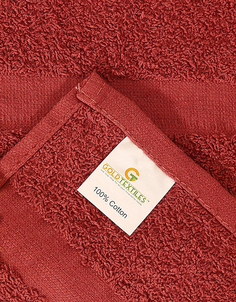 Salon Towels (12-Pack- 16x27 inches) -100% Rinspun Cotton- Gym-Salon-Spa Hand Towel 3 lb/dz - Maz Tex Supply