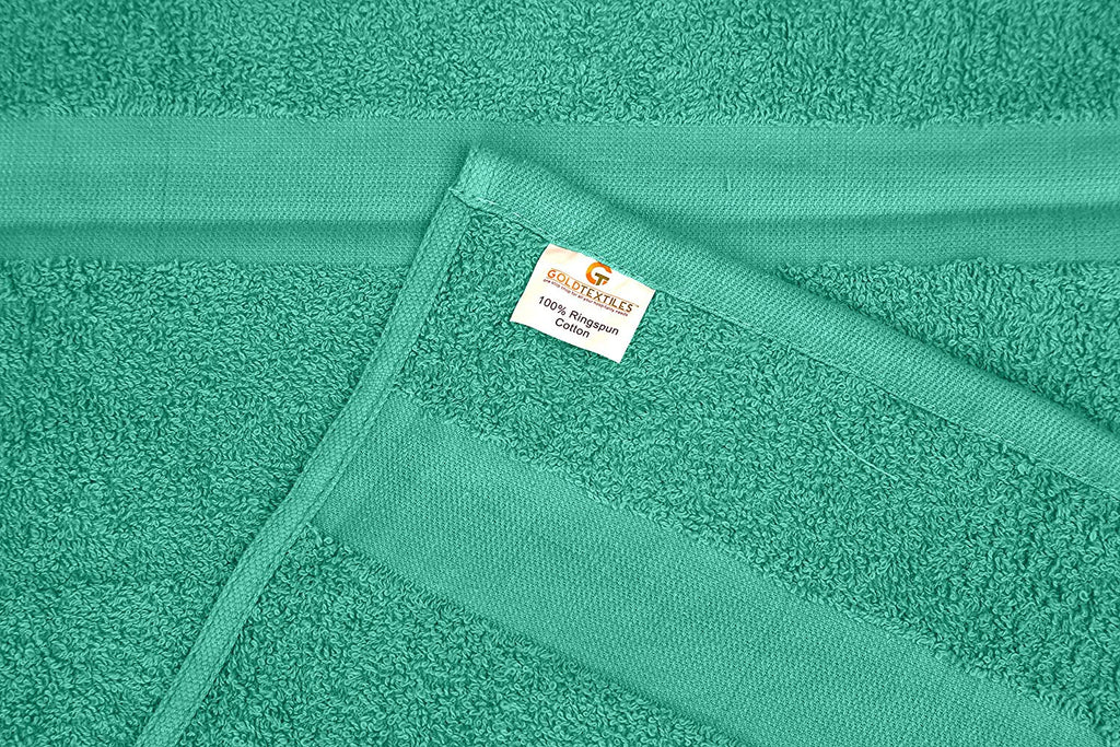 Salon Towels (12-Pack- 16x27 inches) -100% Rinspun Cotton- Gym-Salon-Spa Hand Towel 3 lb/dz - Maz Tex Supply