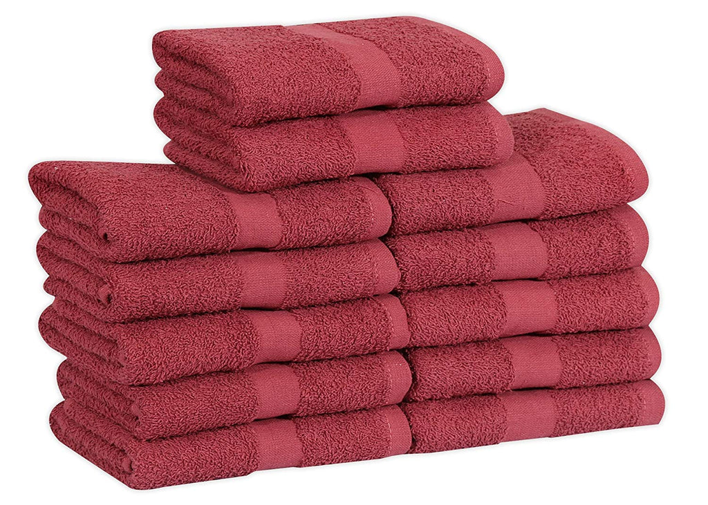 Cotton Salon Towels (16x27 inches) - Soft Absorbent Quick Dry Gym-Salon-Spa Hand Towel - Maz Tex Supply