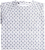 Image of 6 Pack Cotton Blend Hospital Gown, Back Tie, 45" Long & 61" Wide, Patient Gowns Comfortably Fits Sizes up to 2XL