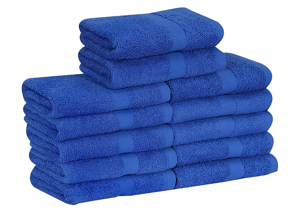 Cotton Salon Towels (16x27 inches) - Soft Absorbent Quick Dry Gym-Salon-Spa Hand Towel - Maz Tex Supply