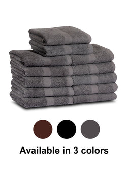 Cotton Bleach Proof Hand Towels (12-Pack,16x27 inches) Salon Towels Gym Towels 3 lb/dz - Maz Tex Supply