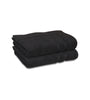 Image of Bath Mat - (2 Pack - Black -22x34 Inch) - 100 % Ringspun Cotton 10 lb/dz - Maz Tex Supply