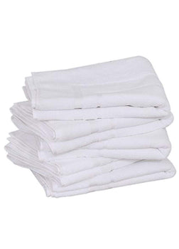 12 Pack Premium Hotel Bath Mats Large (White, 22X34) 10lb/dz