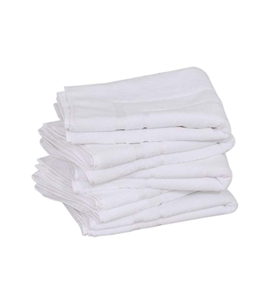 Premium Hotel Bath Mats Large (White, 22X34) 10lb/dz- 5 Dozen Case Pack= 1 Unit 3 lb/dz - Maz Tex Supply