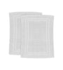 Image of 2 Pack Premium Hotel Bath Mats Large (White, 22X34) 10lb/dz - Maz Tex Supply