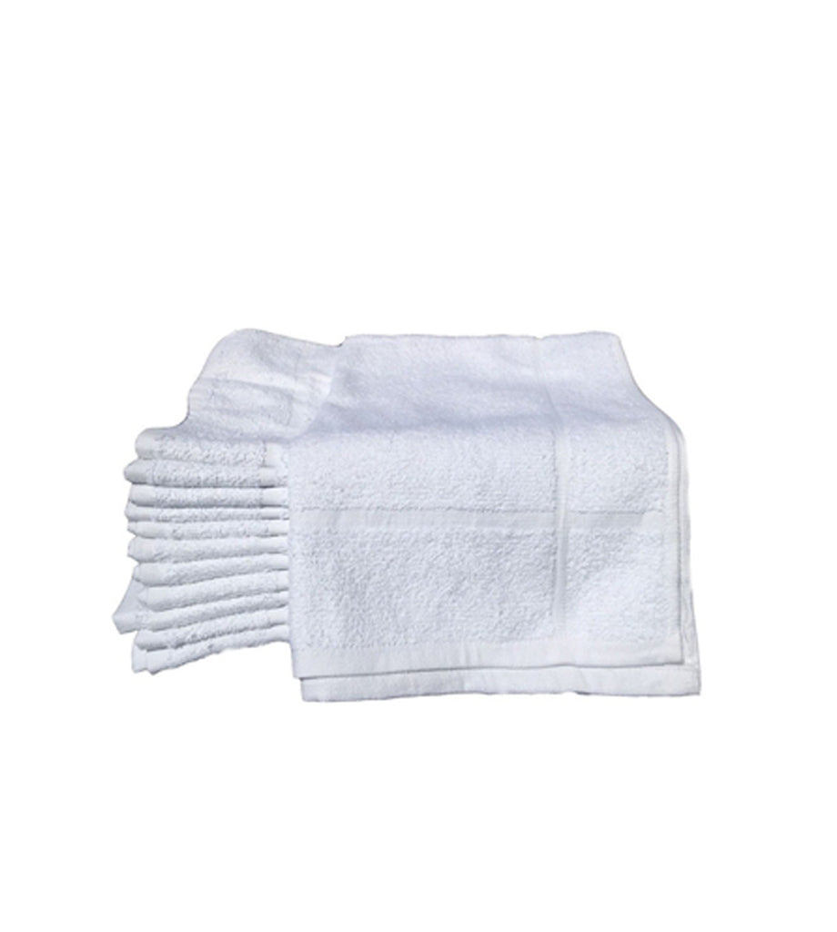 Hotel Bath Mats (20"X30", White, 7lb/dz) 100%  Cotton - 1 Unit= 5 Dozen Case Pack 7 lb/dz - Maz Tex Supply