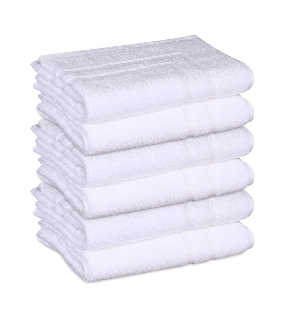 2 Pack Premium Hotel Bath Mats Large (White, 22X34) 10lb/dz - Maz Tex Supply