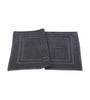Image of Bath Mat - (2 Pack - Grey -22x34 Inch) - 100 % Ringspun Cotton 10 lb/dz - Maz Tex Supply