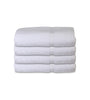 Image of 12 White Premium Bath Towel ( 27x54- 17 lb/dz) 100% Ring-Spun Cotton - Maz Tex Supply