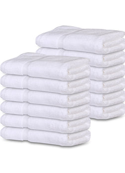 12 Pack Premium Bath Towel ( 24 x 50) 100% Ring-Spun Cotton 10 lb/dz - Maz Tex Supply