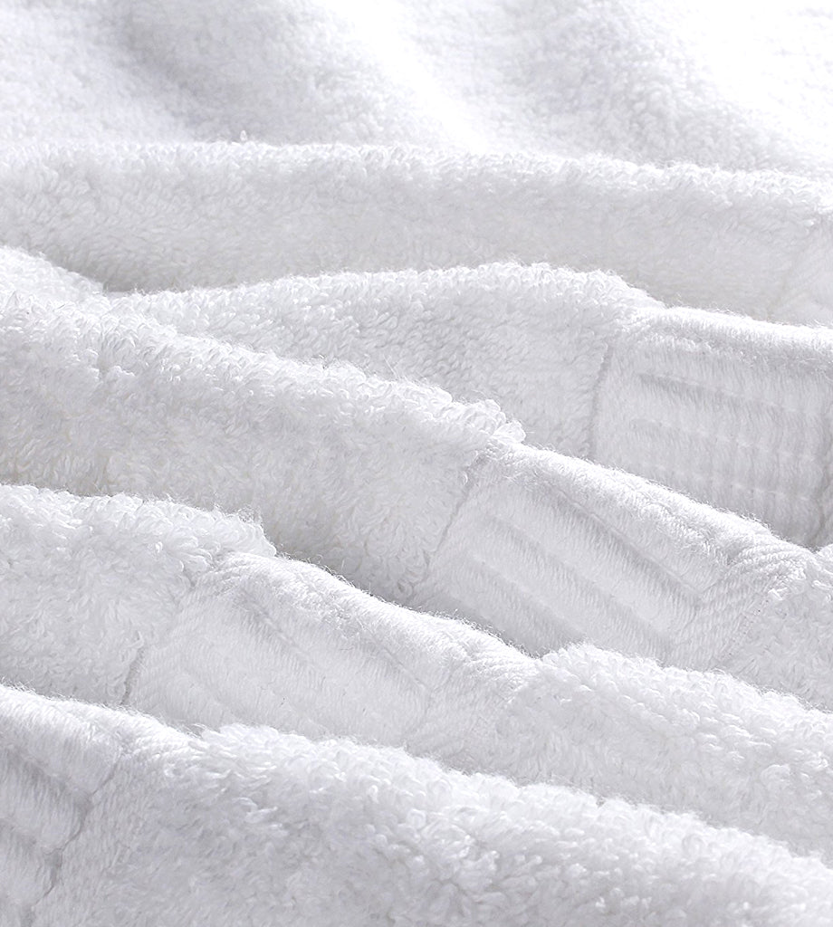 12 Premium Bath Towel ( 27x54 inches -White-15 lb/dz) 100% Ring-Spun Cotton - Maz Tex Supply