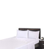 Image of 6 Pack White PolyCotton Fitted Sheets T-200 Hotel Quality - Maz Tex Supply
