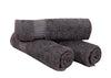 Image of 12 Premium Quality Washcloths (Grey -13x13 inches ) 1.5 lb/dz - Maz Tex Supply
