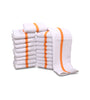 Image of 36 New 100% Cotton White 16"x19" Restaurant Bar Mops Kitchen Towels - Maz Tex Supply