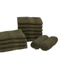 Image of Salon Towels (12-Pack- 16x27 inches) -100% Rinspun Cotton- Gym-Salon-Spa Hand Towel 3 lb/dz - Maz Tex Supply