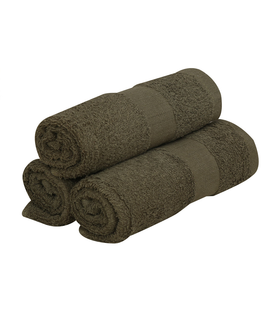 Salon Towels (12-Pack- 16x27 inches) -100% Rinspun Cotton- Gym-Salon-Spa Hand Towel 3 lb/dz - Maz Tex Supply