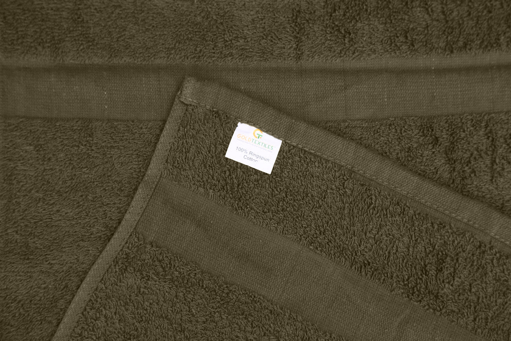 Salon Towels (12-Pack- 16x27 inches) -100% Rinspun Cotton- Gym-Salon-Spa Hand Towel 3 lb/dz - Maz Tex Supply