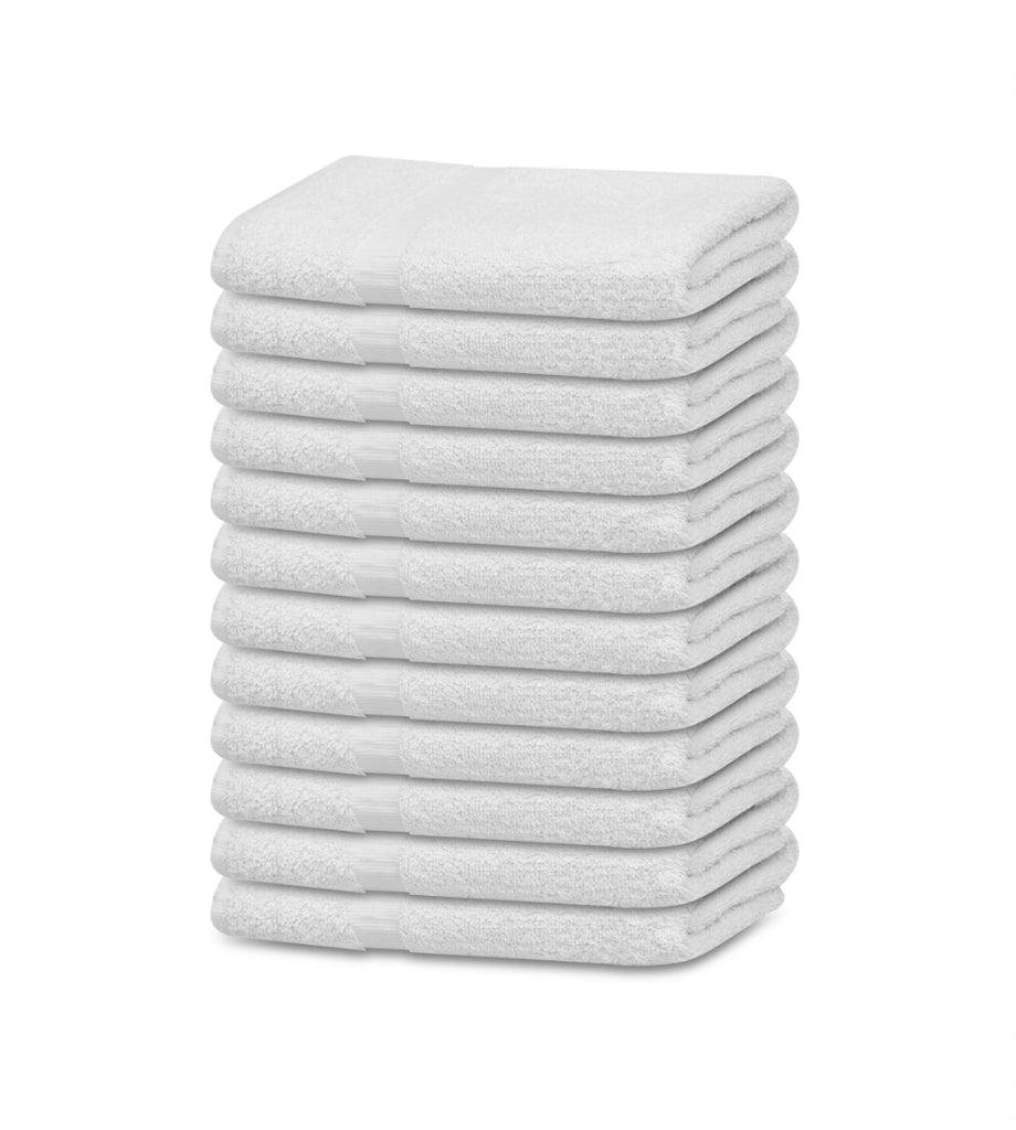 Basic Hand Towels Soft Cotton 15X25 - Gym Towels 2.5 lb/dz - Maz Tex Supply