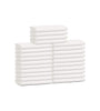 Image of 12 Soft Cotton Hand Towels White (16"x27"inches)  Salon/Gym/ Hotel hand towel 3 lb/dz - Maz Tex Supply