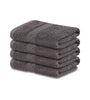 Image of 12 Premium Hotel Quality Large Hand Towels ( Grey-16x30 inches) -4 lb/dz - Maz Tex Supply