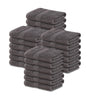 Image of 12 Premium Hotel Quality Large Hand Towels ( Grey-16x30 inches) -4 lb/dz - Maz Tex Supply