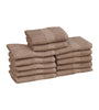 Image of Salon Towels (12-Pack- 16x27 inches) -100% Rinspun Cotton- Gym-Salon-Spa Hand Towel 3 lb/dz - Maz Tex Supply