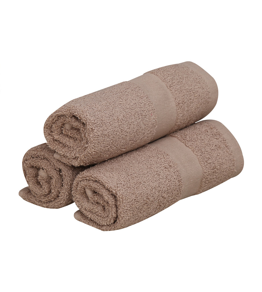 Salon Towels (12-Pack- 16x27 inches) -100% Rinspun Cotton- Gym-Salon-Spa Hand Towel 3 lb/dz - Maz Tex Supply