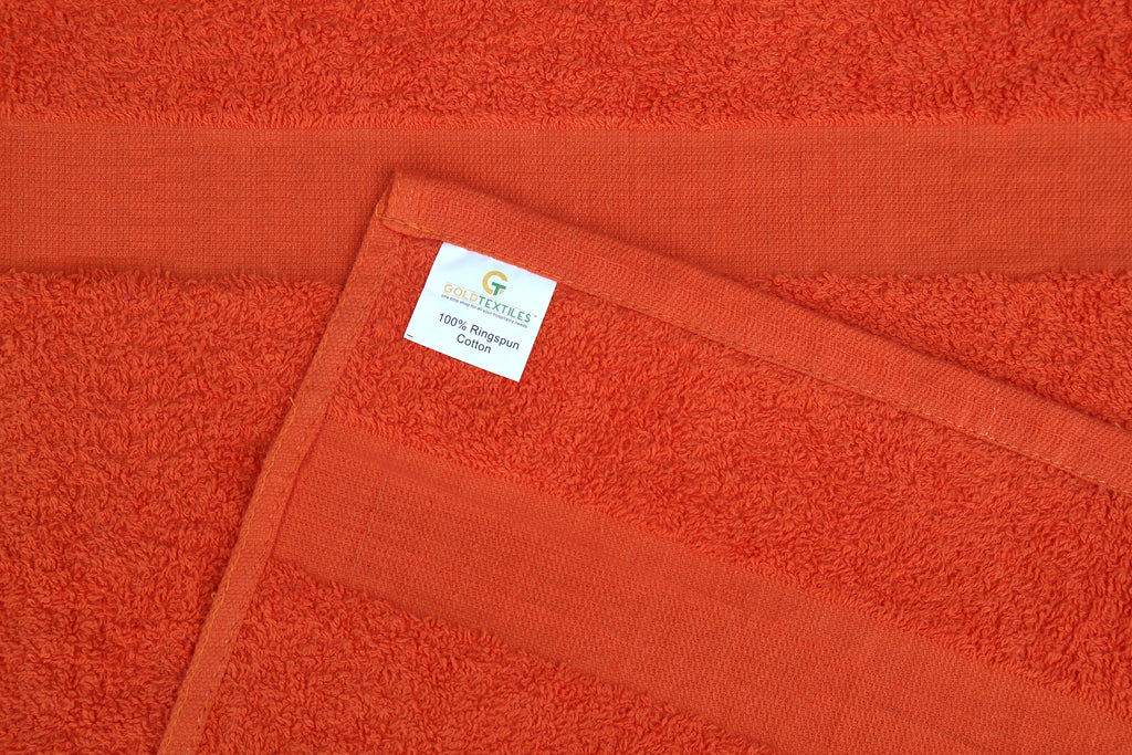 Salon Towels (12-Pack- 16x27 inches) -100% Rinspun Cotton- Gym-Salon-Spa Hand Towel 3 lb/dz - Maz Tex Supply