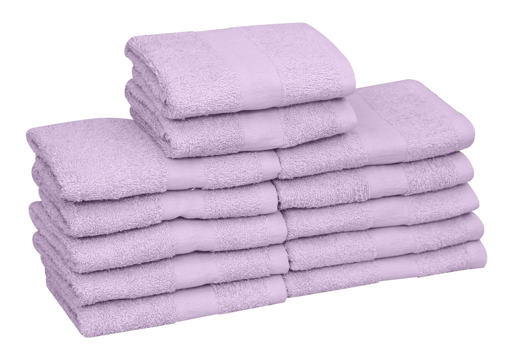 Salon Towels (12-Pack- 16x27 inches) -100% Rinspun Cotton- Gym-Salon-Spa Hand Towel 3 lb/dz - Maz Tex Supply
