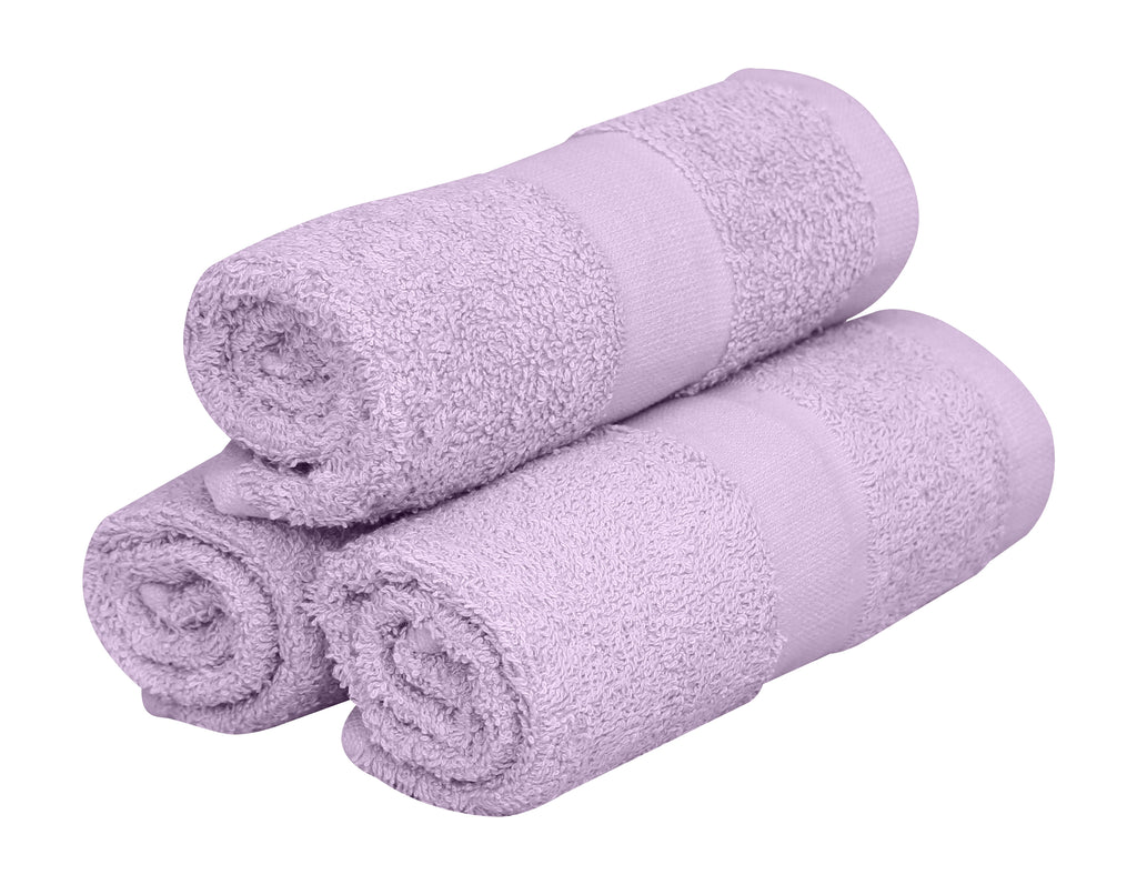 Salon Towels (12-Pack- 16x27 inches) -100% Rinspun Cotton- Gym-Salon-Spa Hand Towel 3 lb/dz - Maz Tex Supply