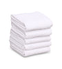 Image of 60 New 100% Cotton White 16"x19" Restaurant Bar Mops Kitchen Towels - Maz Tex Supply