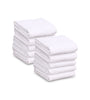 Image of 120 New 100% Cotton White 16"x19" Restaurant Bar Mops Kitchen Towels - Maz Tex Supply