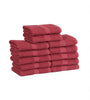 Image of Salon Towels (12-Pack- 16x27 inches) -100% Rinspun Cotton- Gym-Salon-Spa Hand Towel 3 lb/dz - Maz Tex Supply