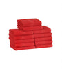 Image of Salon Towels (12-Pack- 16x27 inches) -100% Rinspun Cotton- Gym-Salon-Spa Hand Towel 3 lb/dz - Maz Tex Supply