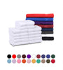 Image of Salon Towels (12-Pack- 16x27 inches) -100% Rinspun Cotton- Gym-Salon-Spa Hand Towel 3 lb/dz - Maz Tex Supply