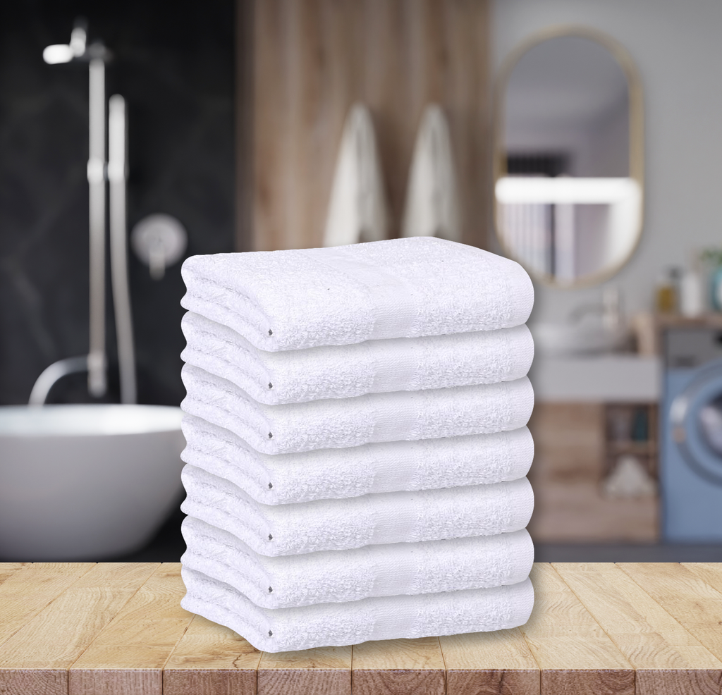Salon Towels (120 Case Pack- 16x27 inches) -100% Rinspun Cotton 3 lb/dz