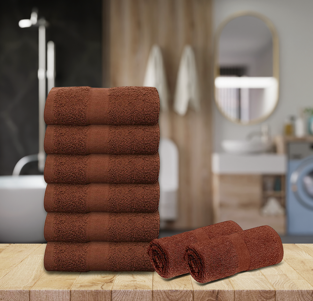 Cotton Salon Towels (16x27 inches) - Soft Absorbent Quick Dry Gym-Salon-Spa Hand Towel