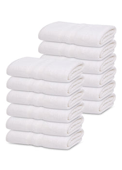 12 Pack Premium Ringspun Cotton Bath Sheets ( 30x60 Inch) Luxury Bath Towel 20 lb/dz - Maz Tex Supply
