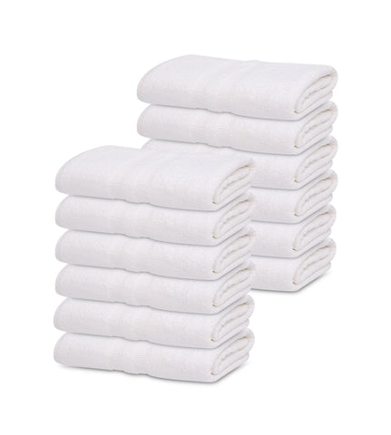 12 Pack Premium Ringspun Cotton Bath Sheets ( 30x60 Inch) Luxury Bath Towel 20 lb/dz - Maz Tex Supply