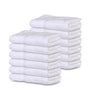 Image of 12 Premium Bath Towel ( 27x54 inches -White-15 lb/dz) 100% Ring-Spun Cotton - Maz Tex Supply