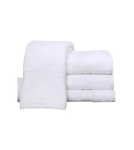 12 Premium Hotel Quality Large Hand Towels ( White -16 x 30 inches) - 4lb / dozen - Maz Tex Supply