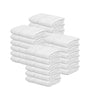 Image of 12 Bath Towel (24"x48"- White) 100% Soft Cotton -Resort,Hotels/Motels,Gym use 8 lb/dz - Maz Tex Supply