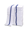 Image of 120 New 100% Cotton White 16"x19" Restaurant Bar Mops Kitchen Towels - Maz Tex Supply
