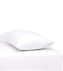 Image of 12 Pack White Flat Bed Sheets T-200-PolyCotton -  Hotel Quality - Maz Tex Supply