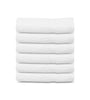 Image of Soft Cotton Hand Towels White (16"x27"inches)  Salon/Gym/ Hotels use - 1 Unit =10 Dozen Case Pack 3 lb/dz - Maz Tex Supply