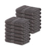 Image of 4-Pack Grey Hand Towels (16"x30") 100% RingSpun Cotton 4 lb/dz - Maz Tex Supply
